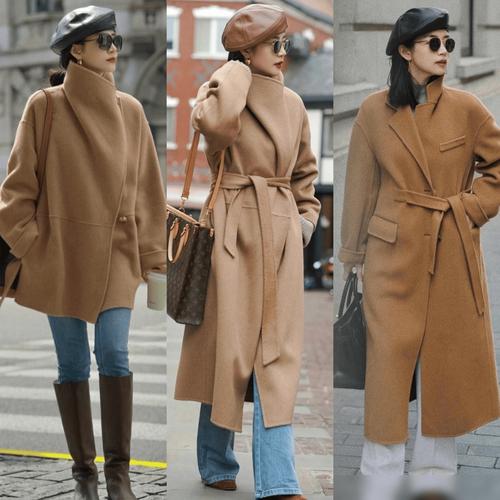 女生穿男士风衣怎么搭配什么裤子