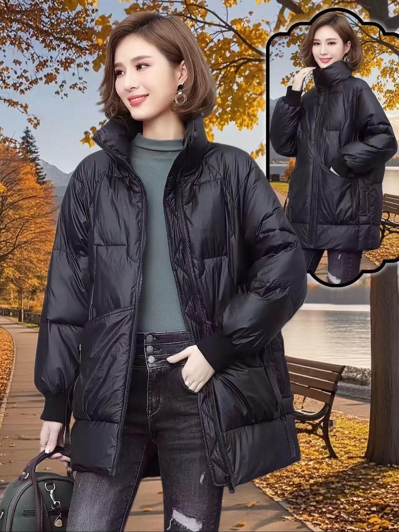 韩版棉服怎么搭配图片