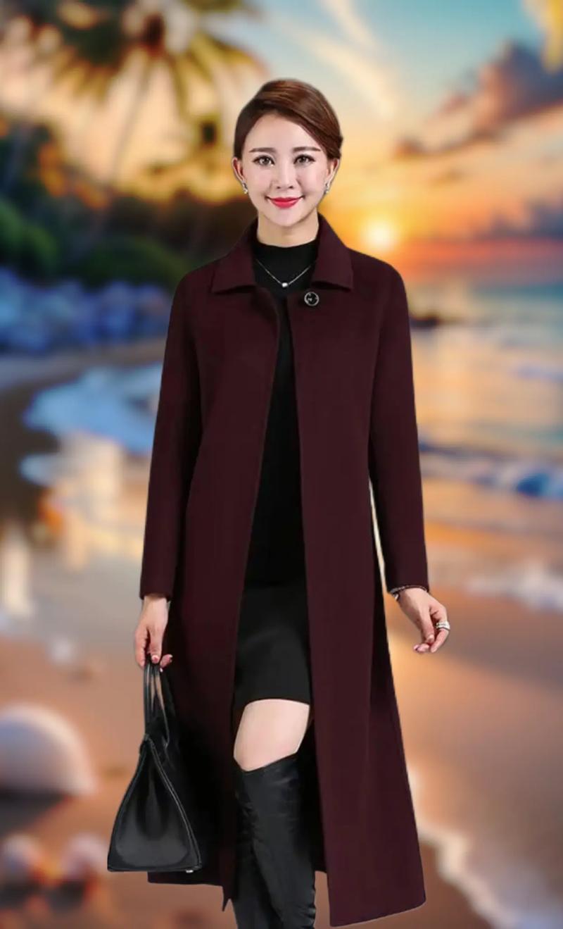 枣色的外套怎么搭配