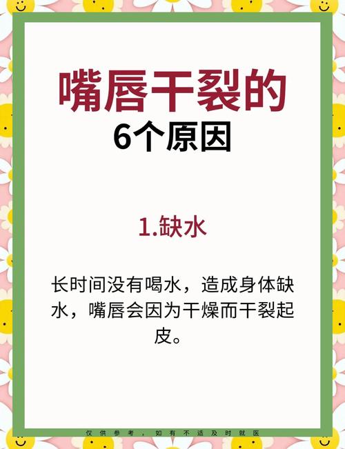 嘴唇干裂是什么病