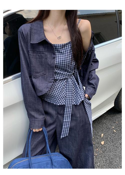 吊带套装怎么搭配