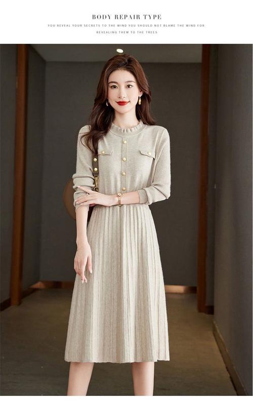 冬天连衣裙子怎么搭配