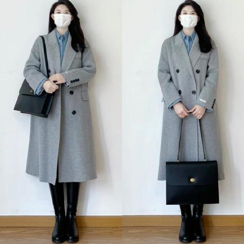 厚衬衫怎么搭配大衣