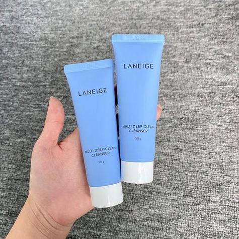 兰芝蓝色洗面奶怎么样