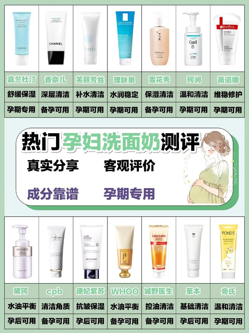 怀孕期间能用洗面奶吗