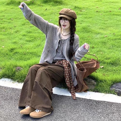 镂空开衫怎么搭配