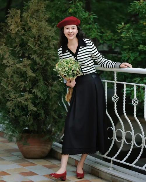 冬天怎么搭配好黑白红