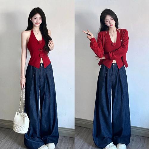 吊带背心外面怎么搭配