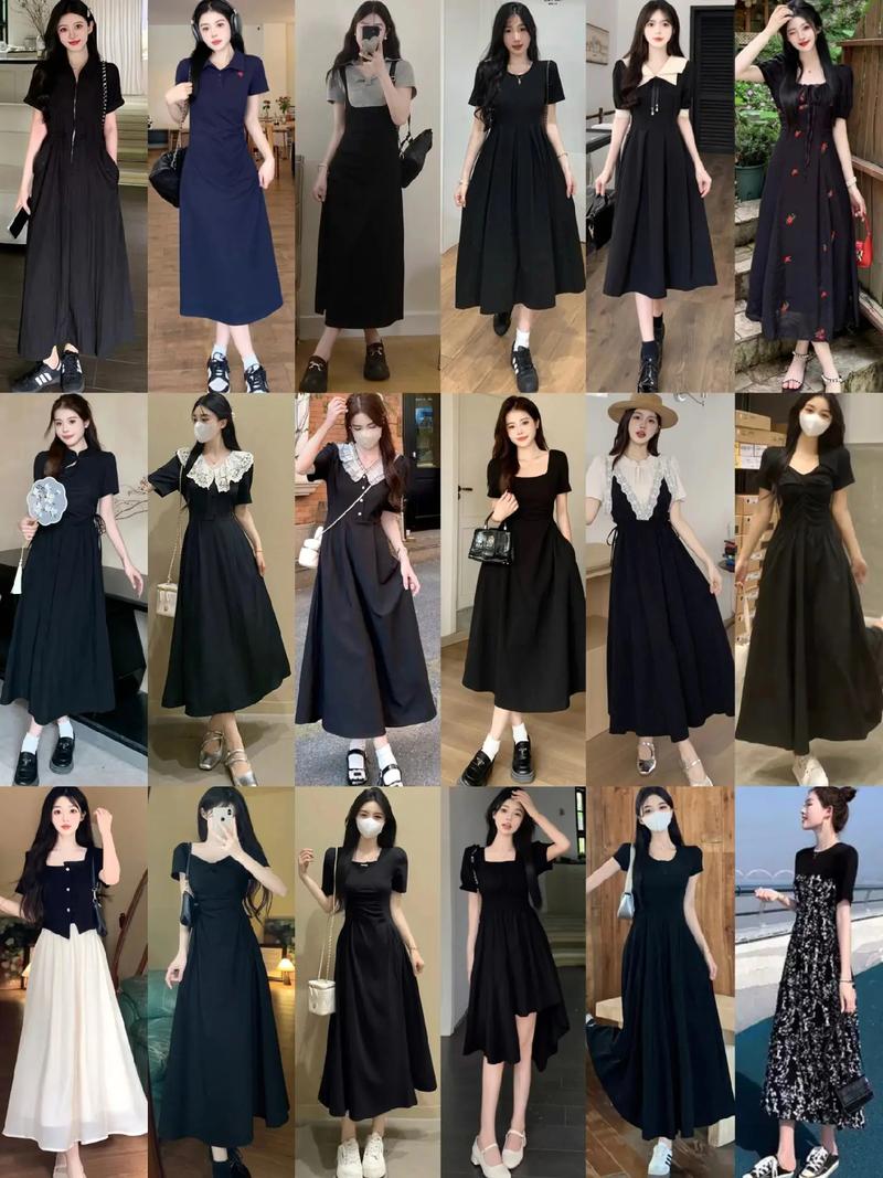 连衣长裙配什么鞋子