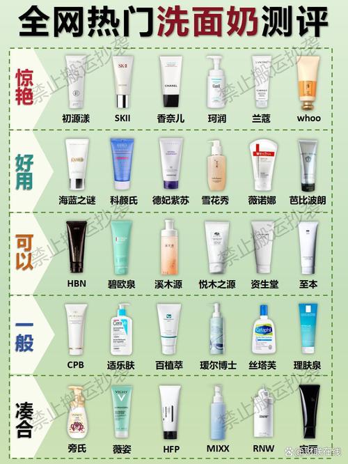 洗面奶那个牌子比较好