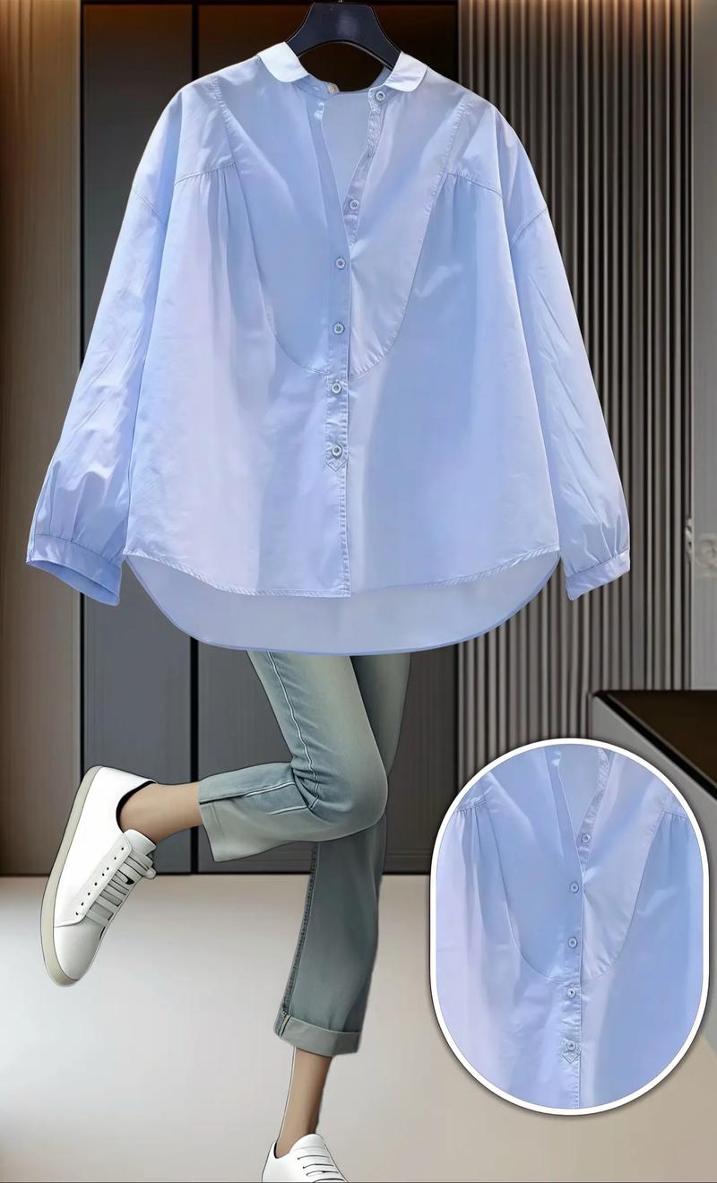 浅蓝色上衣配什么裤子