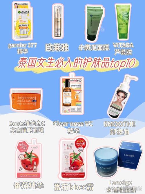 泰国旅游首选的护肤品
