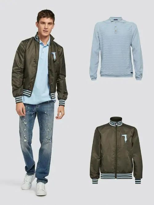 polo衫配什么外套