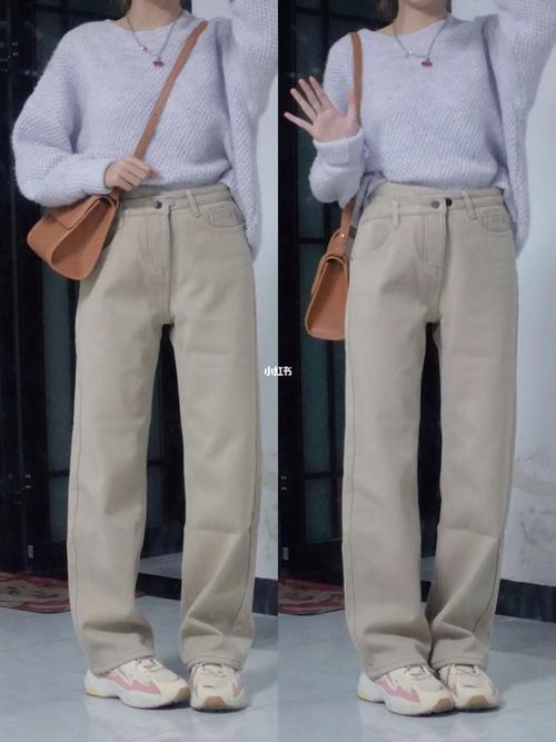 米色裤子配什么鞋子