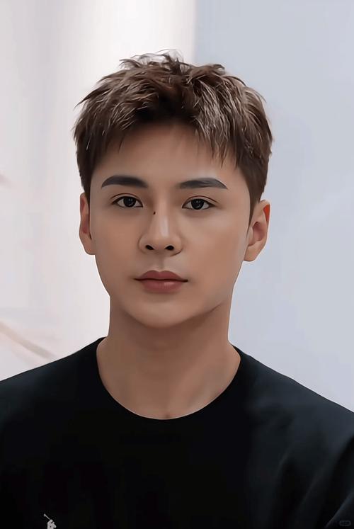 男生脸大适合什么发型