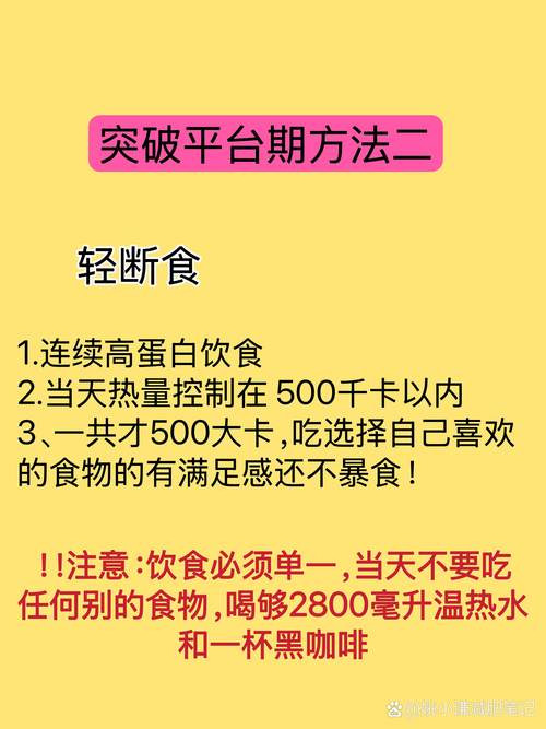 减肥什么是平台期