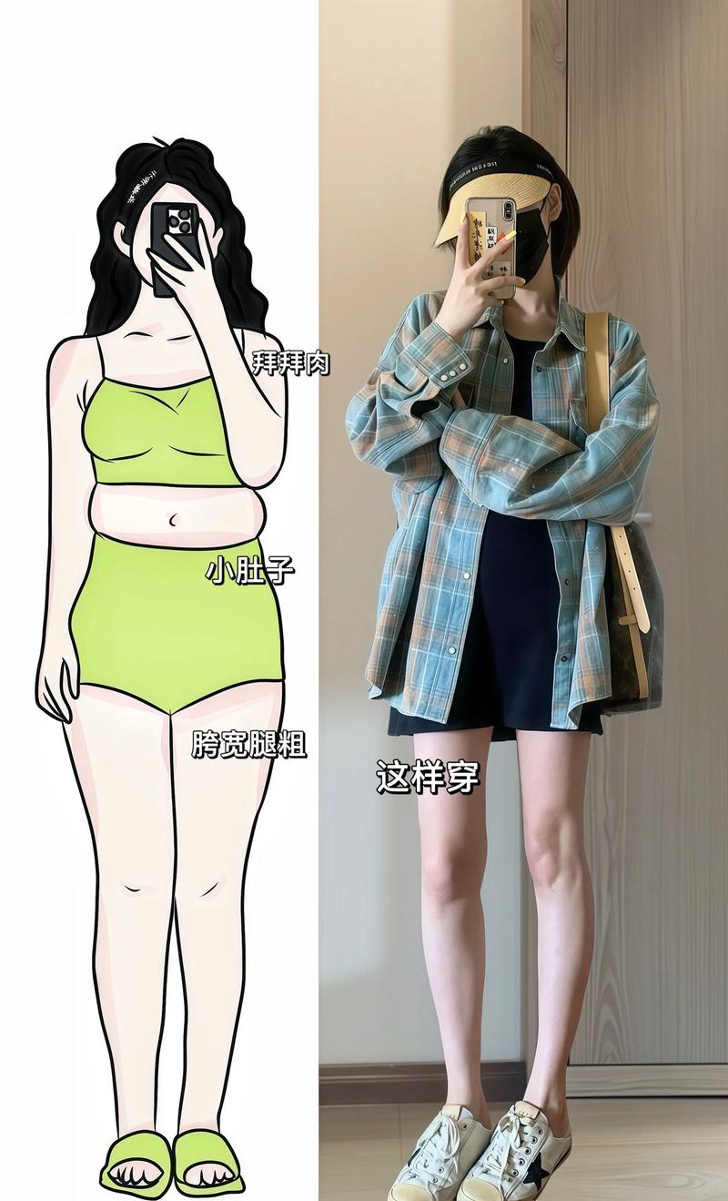 身材矮胖怎么搭配
