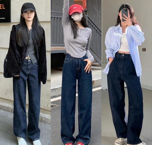 蓝牛仔裤配什么上衣