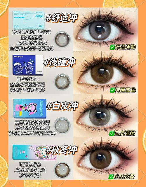 美瞳有什么牌子
