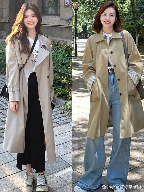 女士风衣长款外套怎么搭配什么裤子好看吗
