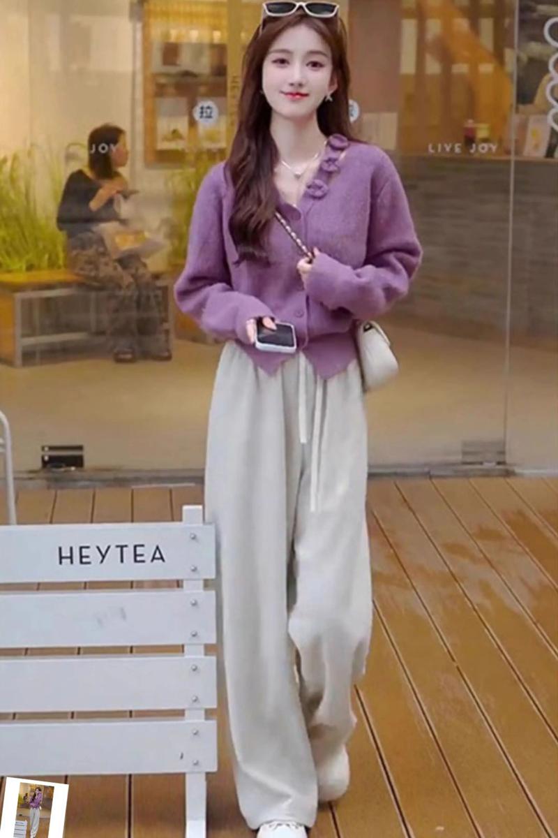 开衫搭配什么裤子好看