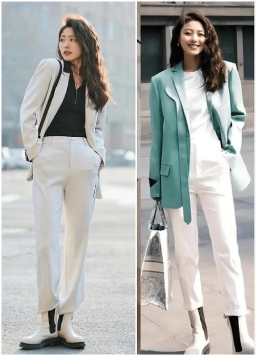 怎么搭配衣服裤子鞋子图片