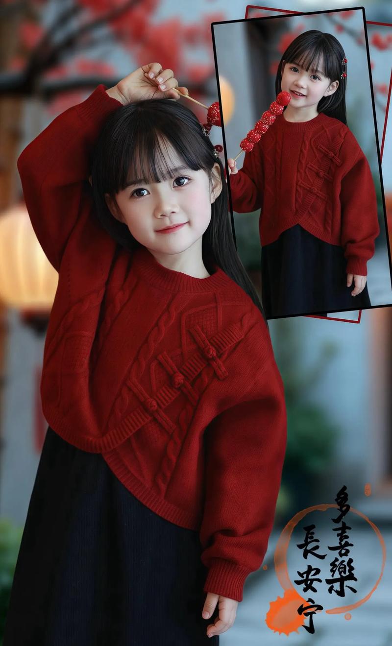 针织红色背心裙怎么搭配衣服好看吗