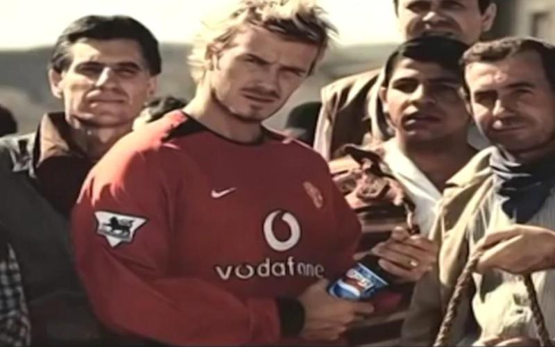 贝克汉姆广告的洗面奶