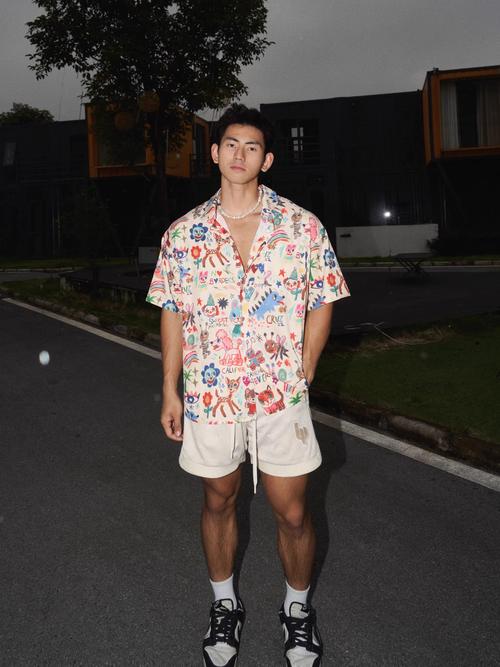 男花衫怎么搭配