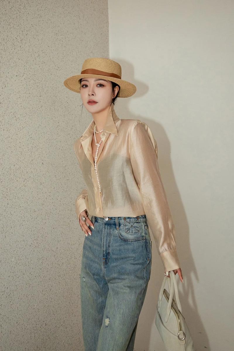 米色衬衫应该怎么搭配