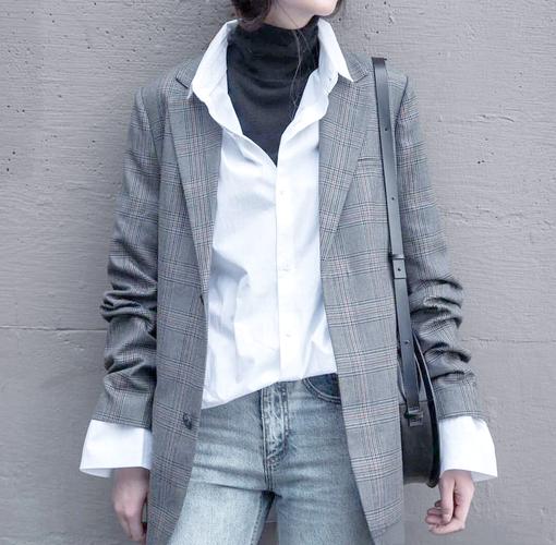 over size 衬衣怎么搭配