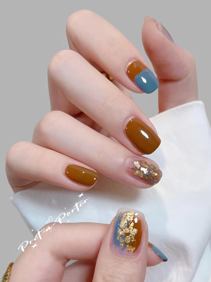 蕉糖色美甲怎么搭配