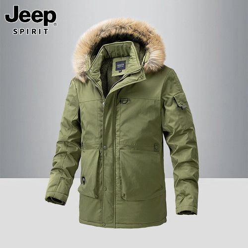 军绿色毛毛外套怎么搭配