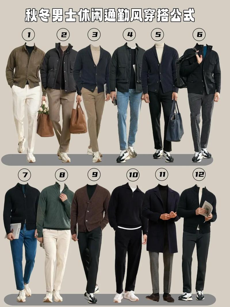 男土怎么搭配衣服