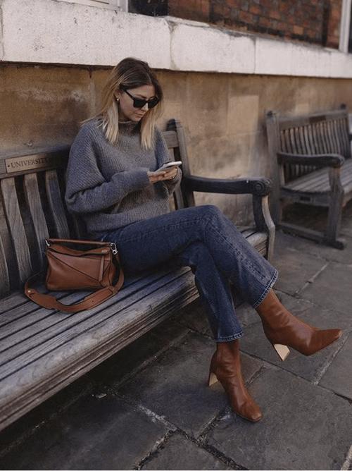 短靴怎么搭配女