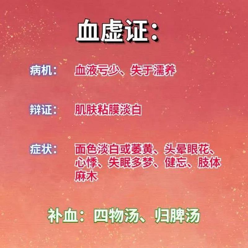 什么叫血虚