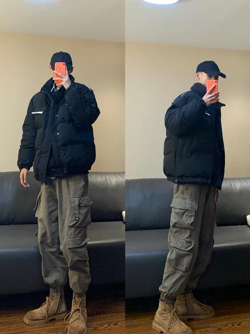 冬天男士短靴怎么搭配