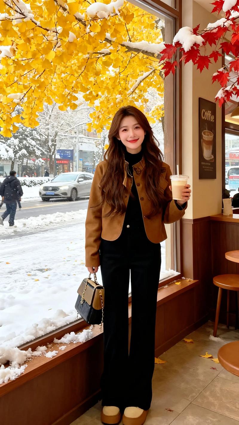 坨色裤子怎么搭配上衣