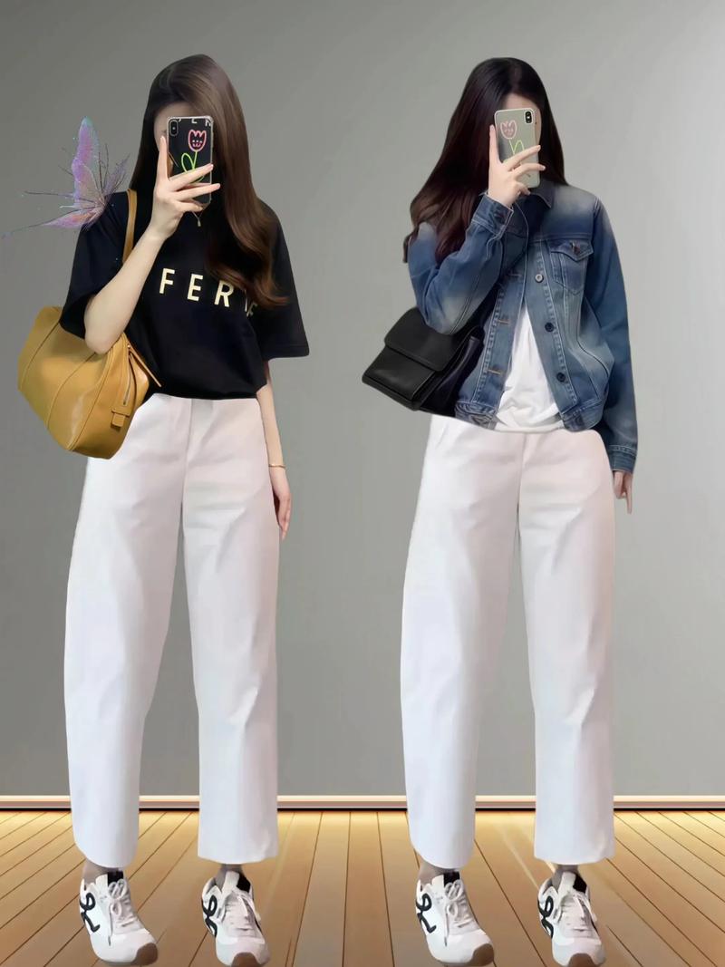 白裤子怎么搭配衣服好看