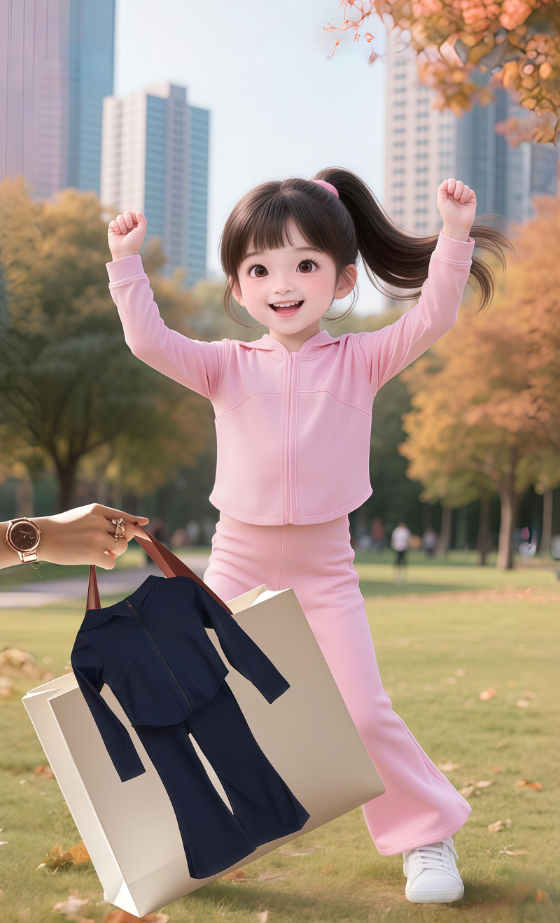 粉红色微喇叭裤怎么搭配上衣