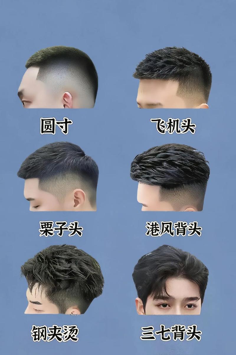 男生什么发型成熟