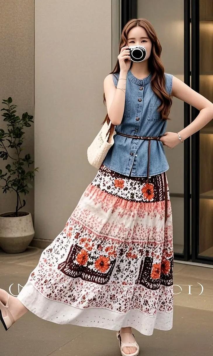 波西米亚风格的裙子怎么搭配