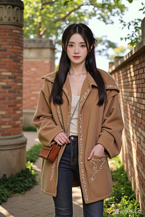 驼色毛衣外套怎么搭配