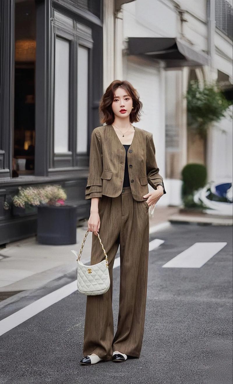 a版外套怎么搭配裤子