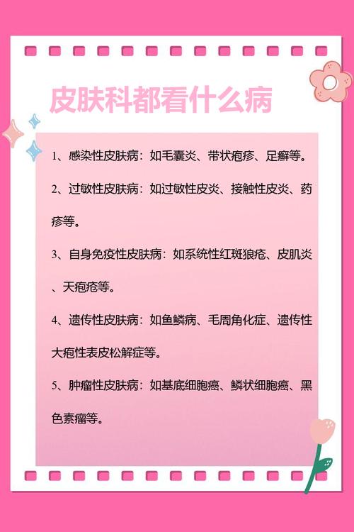 皮肤病看什么科