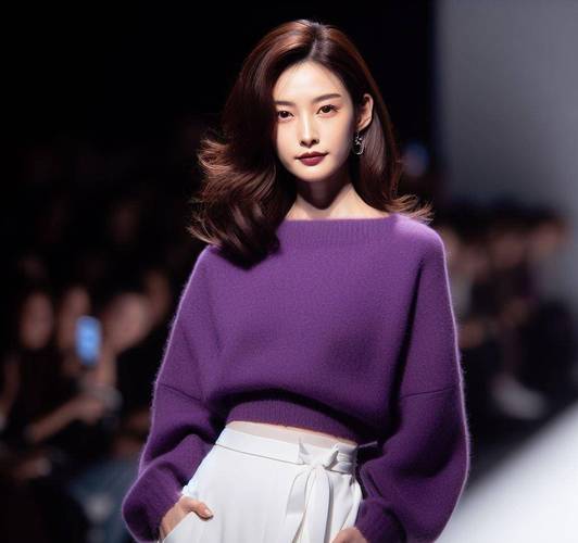 紫色毛衣配什么裤子