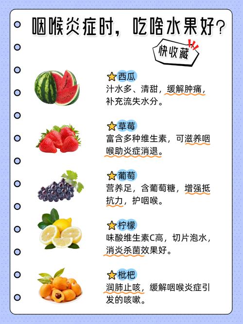 喉咙疼吃什么好得快