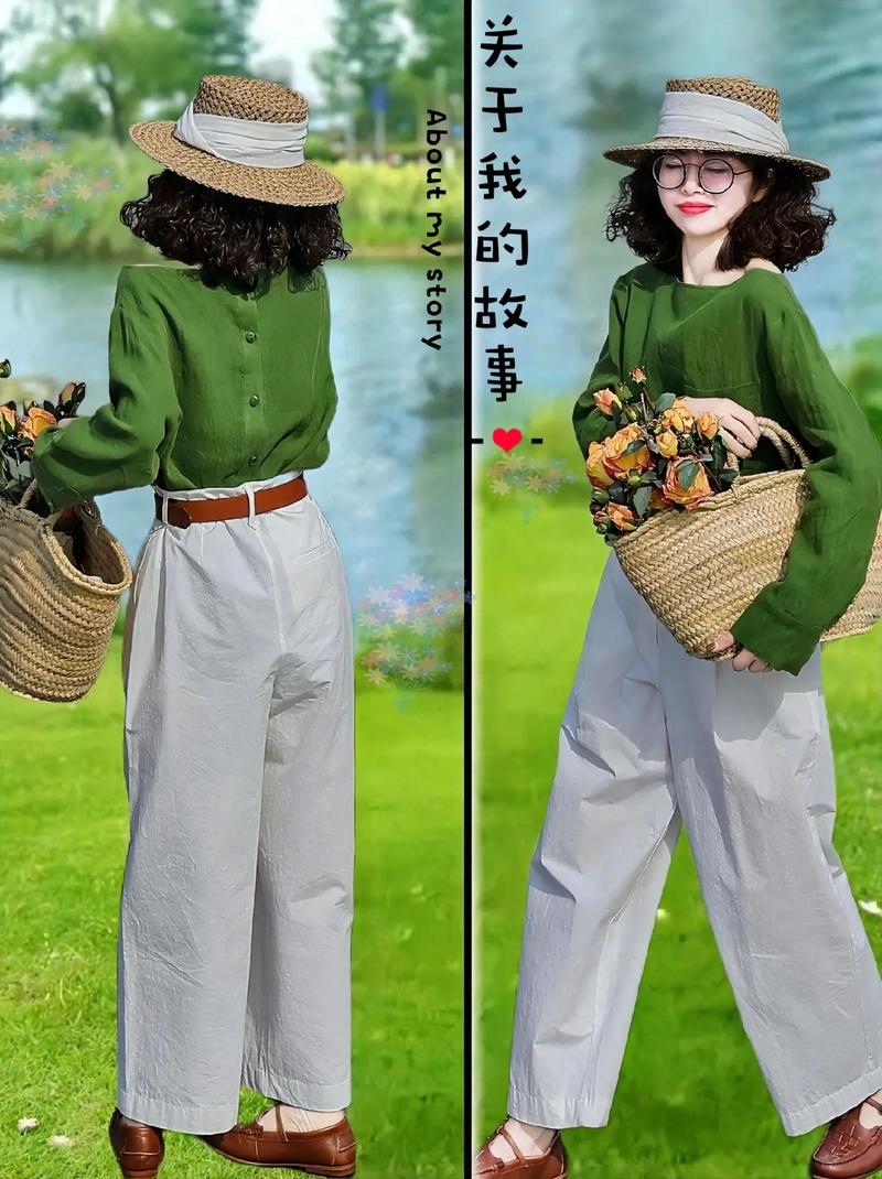 绿色衣服搭什么裤子