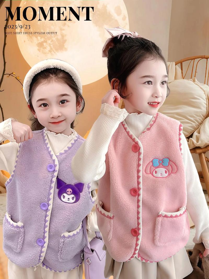 儿童棉背心棉马甲怎么搭配