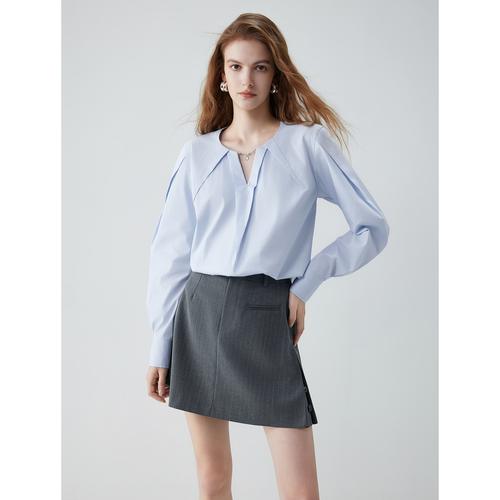 短领衬衫怎么搭配图片